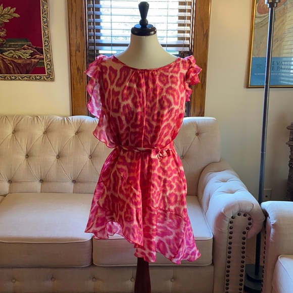 NWT Designer Just Cavalli Leopard Dress - Picture 2 of 10